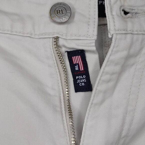 Polo Jeans Co. Ralph Lauren Men's Straight Leg Saturday Jean White Size 8x29 - Picture 6 of 8